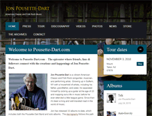 Tablet Screenshot of pousette-dart.com